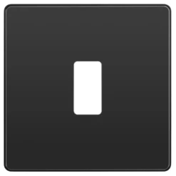 BG Evolve Black Chrome 1G Grid Plate RPCDBC1B