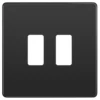 BG Evolve Black Chrome 2G Grid Plate RPCDBC2B