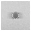 BG Evolve Brushed Steel 1G Dimmer Switch PCDBS81W