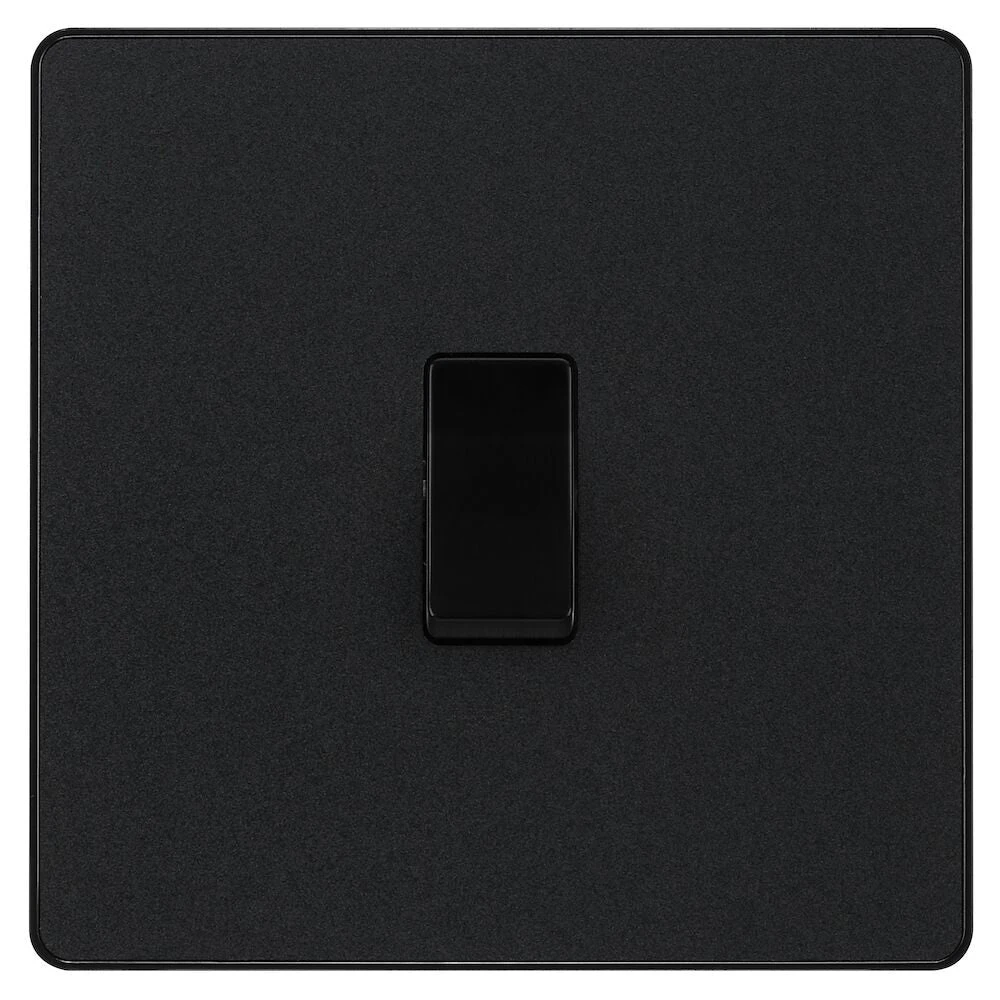 BG Evolve Matt Black 20A Double Pole Switch PCDMB30B 3 BG Evolve Matt Black 20A Double Pole Switch PCDMB30B