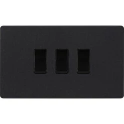 BG Evolve Matt Black 3G Intermediate Combination Switch