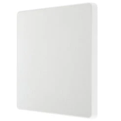BG Evolve Pearl White Single Blank Plate PCDCL94W 8 BG Evolve Pearl White Single Blank Plate PCDCL94W -RS Electrical Supplies BG Evolve Pearlescent White 1G Blank Plate PCDCL954 right