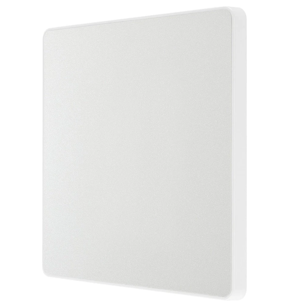BG Evolve Pearl White Single Blank Plate PCDCL94W 5 BG Evolve Pearl White Single Blank Plate PCDCL94W - Image 3