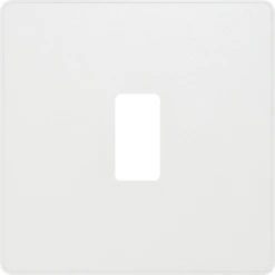 BG Evolve Pearl White 1G Grid Plate RPCDCL1W