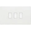 BG Evolve Pearl White 3G Intermediate Combination Switch