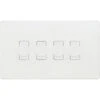 BG Evolve Pearl White 4G Dimmer Switch PCDCL84W -RS Electrical Supplies BG Evolve Pearlescent White 4G Dimmer Switch PCDCL84W Available from RS Electrical
