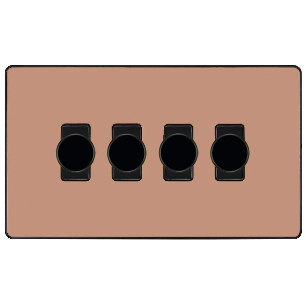 BG Evolve Polished Copper 4G Dimmer Switch PCDCP84B 3 BG Evolve Polished Copper 4G Dimmer Switch PCDCP84B