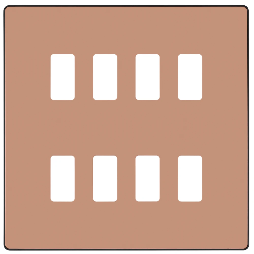 BG Evolve Polished Copper 8G Grid Plate RPCDCP8B 3 BG Evolve Polished Copper 8G Grid Plate RPCDCP8B