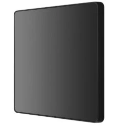 BG Evolve Black Chrome Single Blank Plate PCDBC94B 8 BG Evolve Black Chrome Single Blank Plate PCDBC94B -RS Electrical Supplies BG Evolve Polycarbonate Black Chrome 1G Blank Plate PCDBC94B Available From RS Electrical right