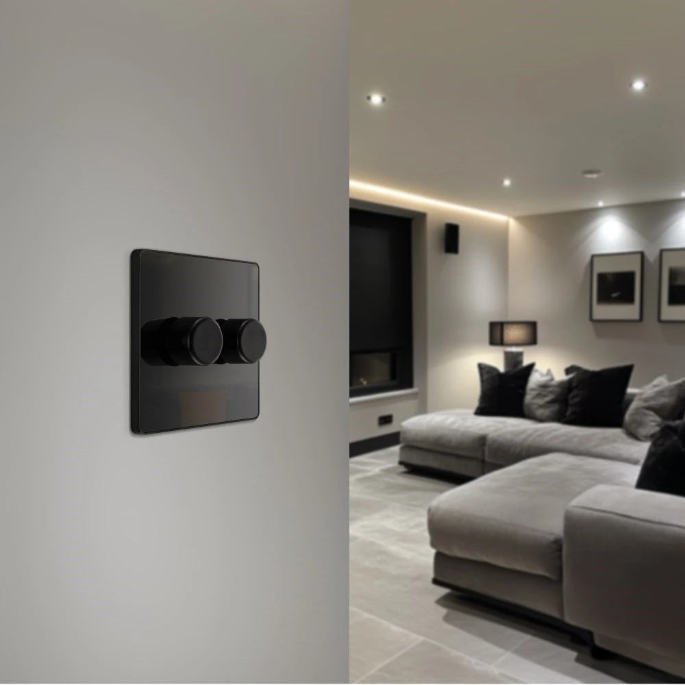 BG Evolve Black Chrome 2G Dimmer Switch PCDBC82B 9 BG Evolve Black Chrome 2G Dimmer Switch PCDBC82B - Image 7