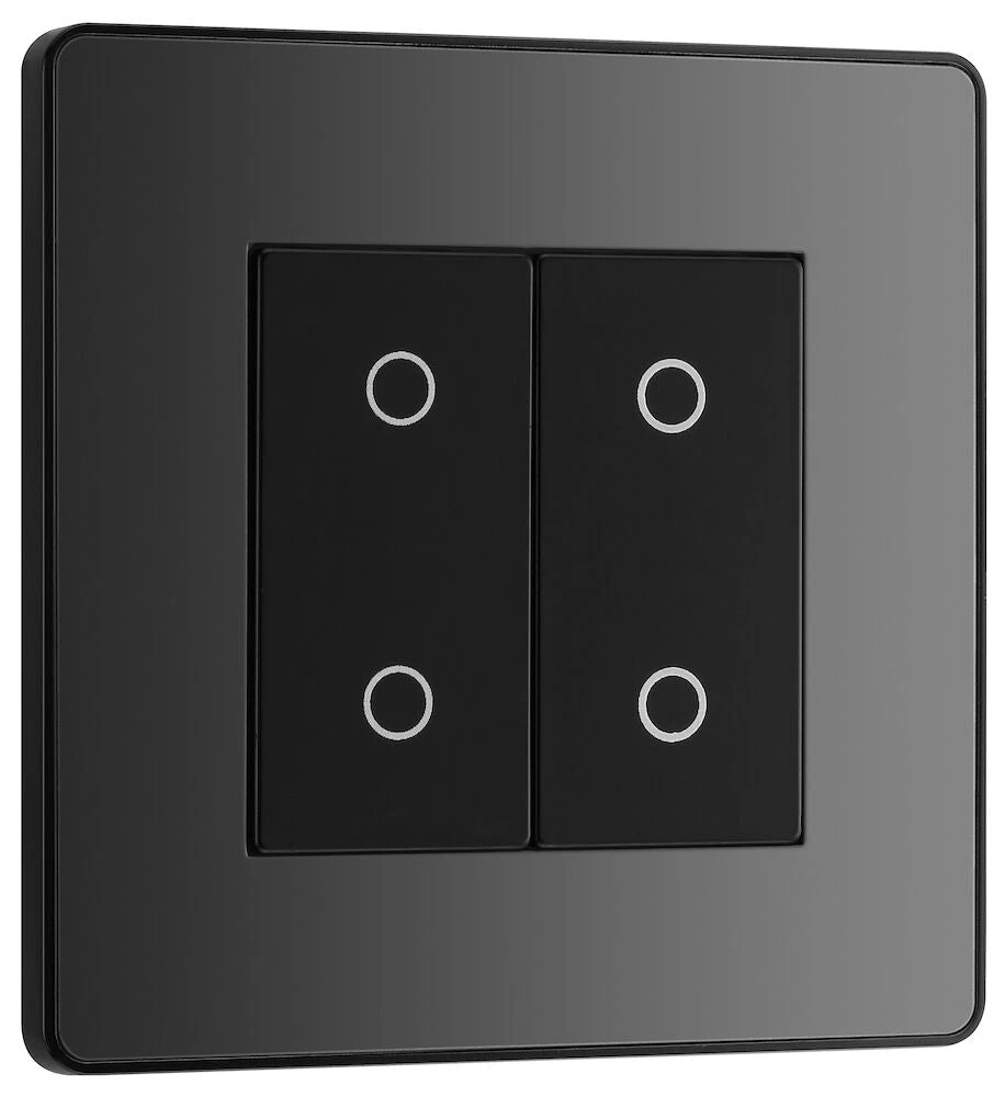 BG Evolve Black Chrome 2G Master Touch Dimmer Switch PCDBCTDM2B 4 BG Evolve Black Chrome 2G Master Touch Dimmer Switch PCDBCTDM2B - Image 2