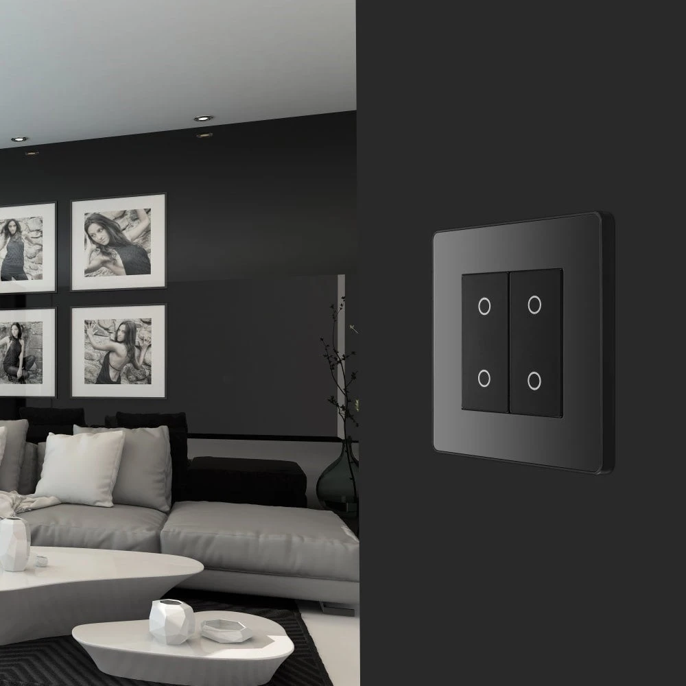 BG Evolve Black Chrome 2G Master Touch Dimmer Switch PCDBCTDM2B 7 BG Evolve Black Chrome 2G Master Touch Dimmer Switch PCDBCTDM2B - Image 5