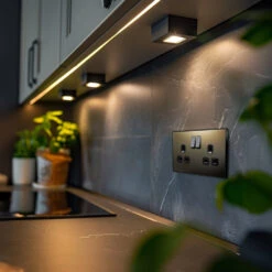 BG Evolve Black Chrome 13A Double Socket PCDBC22B 12 BG Evolve Black Chrome 13A Double Socket PCDBC22B -RS Electrical Supplies BG Evolve Polycarbonate Black Chrome Double Socket PCDBC22B Available From RS Electrical kitchen