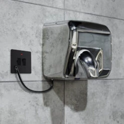 BG Evolve Matt Black 13A Switched Spur With LED And Flex Outlet PCDMB52B -RS Electrical Supplies BG Evolve Polycarbonate Matt Black 13A Switched Spur With Neon and Flex Outlet PCDMB52B hand dryer