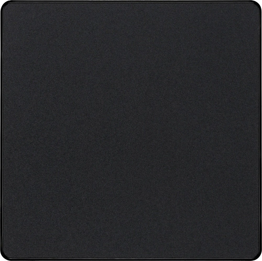 BG Evolve Matt Black Single Blank Plate PCDMB94B 3 BG Evolve Matt Black Single Blank Plate PCDMB94B