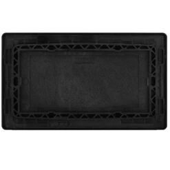 BG Evolve Polished Copper Double Blank Plate PCDCP95B -RS Electrical Supplies BG Evolve Polycarbonate Polished Copper 2G Blank Plate PCDCP95B back