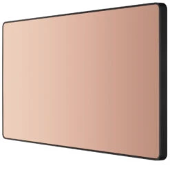 BG Evolve Polished Copper Double Blank Plate PCDCP95B -RS Electrical Supplies BG Evolve Polycarbonate Polished Copper 2G Blank Plate PCDCP95B right