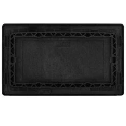 BG Evolve Satin Brass Double Blank Plate PCDSB95B 9 BG Evolve Satin Brass Double Blank Plate PCDSB95B -RS Electrical Supplies BG Evolve Polycarbonate Satin Brass 2G Blank Plate PCDSB95B back