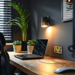 BG Evolve Satin Brass 13A Double USB Socket With 45W A+C Ports PCDSB22UAC45B -RS Electrical Supplies BG Evolve Polycarbonate Satin Brass Double USB Socket With A C Ports PCDSB22UAC45B office