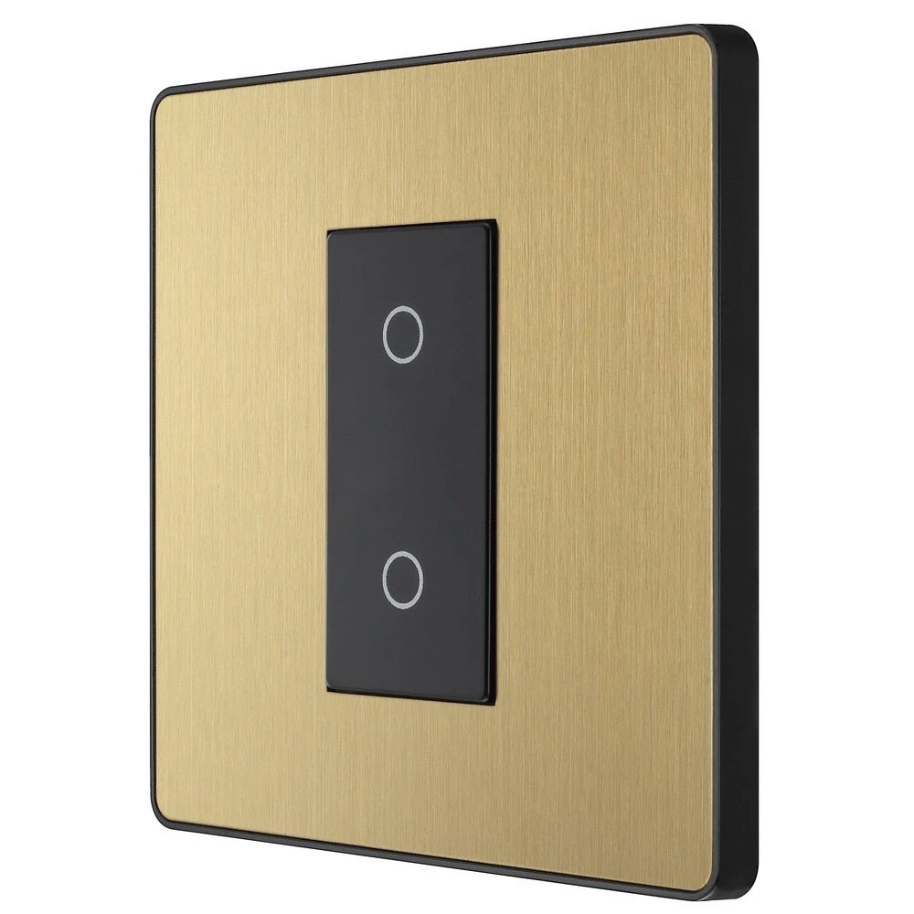 BG Evolve Satin Brass 1G Secondary Touch Dimmer Switch PCDSBTDS1B 5 BG Evolve Satin Brass 1G Secondary Touch Dimmer Switch PCDSBTDS1B - Image 3