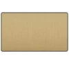 BG Evolve Satin Brass Double Blank Plate PCDSB95B 1 BG Evolve Satin Brass Double Blank Plate PCDSB95B -RS Electrical Supplies BG Evolve Satin Brass 2G Blank Plate PCDSB95B