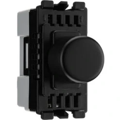 BG Matt Black Dimmer Grid Switch RFBDTR