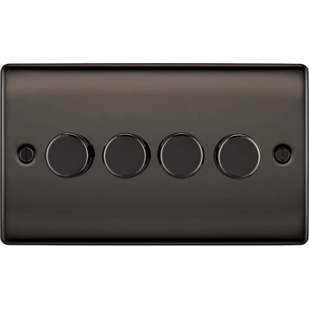 BG Nexus Metal Black Nickel 4G Dimmer Switch NBN84 3 BG Nexus Metal Black Nickel 4G Dimmer Switch NBN84