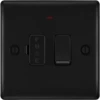 BG Nexus Metal Matt Black 13A Switched Spur Neon NFB52 -RS Electrical Supplies BG Nexus Metal Matt Black 13A Switched Spur Neon NFB52 Available from RS Electrical