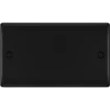 BG Nexus Metal Matt Black Double Blank Plate NFB95 2 BG Nexus Metal Matt Black Double Blank Plate NFB95 -RS Electrical Supplies BG Nexus Metal Matt Black Double Blank Plate NFB95 Available from RS Electrical