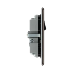 BG Nexus Screwless Black Nickel 13A Single USB A+C Socket FBN21UAC18B 8 BG Nexus Screwless Black Nickel 13A Single USB A+C Socket FBN21UAC18B -RS Electrical Supplies BG Nexus Screwless Black Nickel Single USB Socket FBN21UAC18B Available from RS Electrical Side