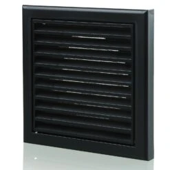 Blauberg 100mm Fixed Grille Black