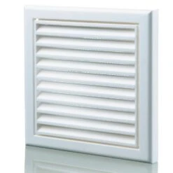 Blauberg 100mm Fixed Grille White