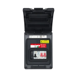 BG Circuit Protection Weatherproof EV Charger Circuit Protection With 100A Main Switch CP5MRDPS1G