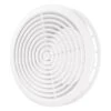 Blauberg 100mm Ceiling Mounted Vent Grille DPR100 -RS Electrical Supplies Ceiling Mounted Vent Grille Adjustable Ventilation Diffuser ExtractAir White DPR100