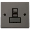Click Deco Black Nickel 13A Switched Spur VPBN751BK 2 Click Deco Black Nickel 13A Switched Spur VPBN751BK -RS Electrical Supplies Click Deco Black Nickel 13A Switched Spur VPBN751BK available from RS Electrical Supplies