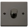 Click Deco Black Nickel 1G LED Dimmer Switch VPBN161 2 Click Deco Black Nickel 1G LED Dimmer Switch VPBN161 -RS Electrical Supplies Click Deco Black Nickel 1G LED Dimmer Switch VPBN161 available from RS Electrical Supplies