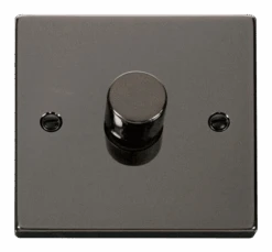 Click Deco Black Nickel 1G LED Dimmer Switch VPBN161
