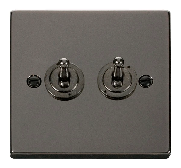 Click Deco Black Nickel 2W & Int Toggle Switch VPBN4225 3 Click Deco Black Nickel 2W & Int Toggle Switch VPBN4225