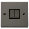 Click Deco Black Nickel 2W & Intermediate Switch VPBN4125BK -RS Electrical Supplies Click Deco Black Nickel 2W Intermediate Switch VPBN4125BK available from RS Electrical Supplies