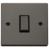 Click Deco Black Nickel Intermediate Switch VPBN425BK 2 Click Deco Black Nickel Intermediate Switch VPBN425BK -RS Electrical Supplies Click Deco Black Nickel Intermediate Switch VPBN425BK available from RS Electrical Supplies