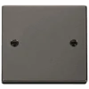 Click Deco Black Nickel Single Blank Plate VPBN060 2 Click Deco Black Nickel Single Blank Plate VPBN060 -RS Electrical Supplies Click Deco Black Nickel Single Blank Plate VPBN060 available from RS Electrical Supplies