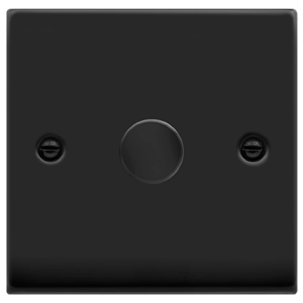 Click Deco Matt Black 1G LED Dimmer Switch VPMB161 3 Click Deco Matt Black 1G LED Dimmer Switch VPMB161