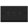 Click Deco Matt Black 3G LED Dimmer Switch VPMB163 2 Click Deco Matt Black 3G LED Dimmer Switch VPMB163 -RS Electrical Supplies Click Deco Matt Black 3G LED Dimmer Switch VPMB163 available from RS Electrical Supplies