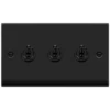 Click Deco Matt Black 3G Toggle Switch VPMB423 -RS Electrical Supplies Click Deco Matt Black 3G Toggle Switch VPMB423 available from RS Electrical Supplies