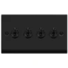 Click Deco Matt Black 4G Toggle Switch VPMB424 -RS Electrical Supplies Click Deco Matt Black 4G Toggle Switch VPMB424 available from RS Electrical Supplies