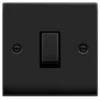 Click Deco Matt Black Intermediate Switch VPMB425BK