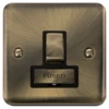 Click Deco Plus Antique Brass 13A Switched Spur DPAB751BK 1 Click Deco Plus Antique Brass 13A Switched Spur DPAB751BK -RS Electrical Supplies Click Deco Plus Antique Brass 13A Switched Spur DPAB751BK Available from RS Electrical Supplies