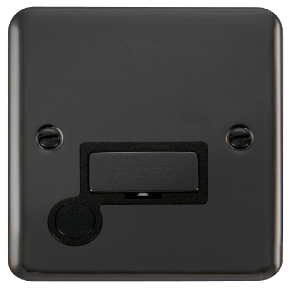 Click Deco Plus Black Nickel 13A Unswitched Spur With Flex DPBN550BK 3 Click Deco Plus Black Nickel 13A Unswitched Spur With Flex DPBN550BK