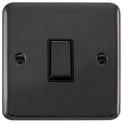 Click Deco Plus Black Nickel 1G Light Switch DPBN411BK