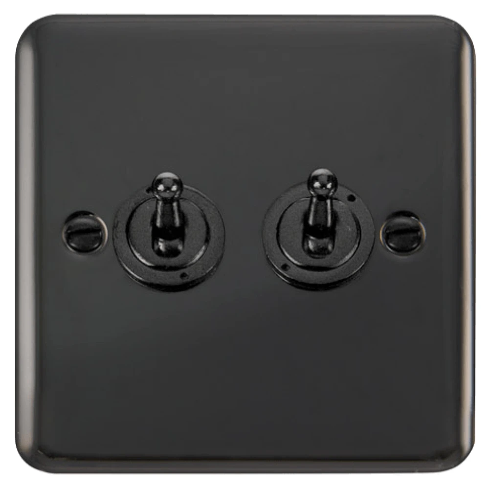 Click Deco Plus Black Nickel 2G Toggle Switch DPBN422 3 Click Deco Plus Black Nickel 2G Toggle Switch DPBN422